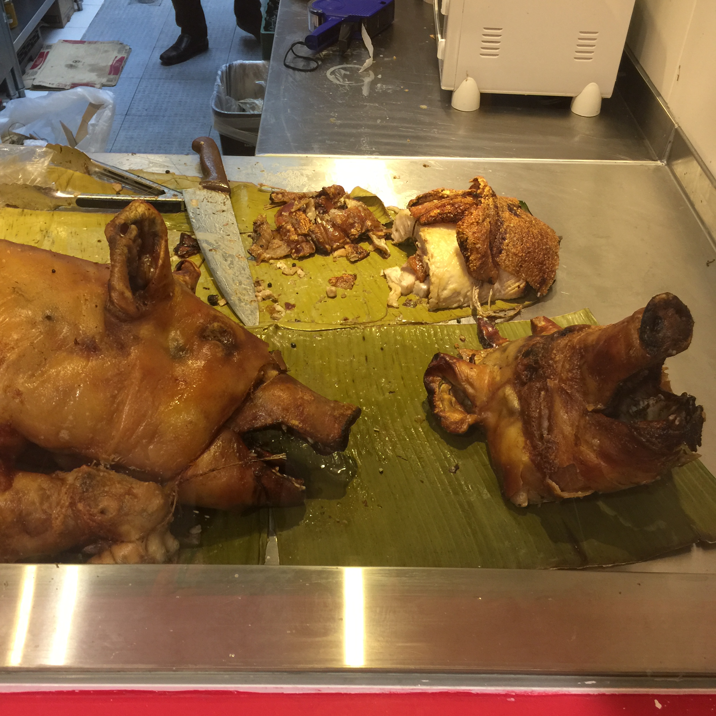 Lechon, from Cebu, Anthony Bourdain's favorite bar-b-que pork dish